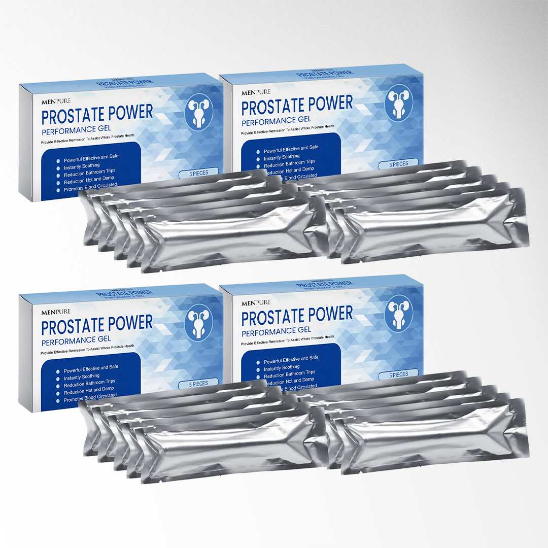 Menpure Prostate Power Performance Gel | Fast-Acting Support for Strong Erections & Maximum Endurance
