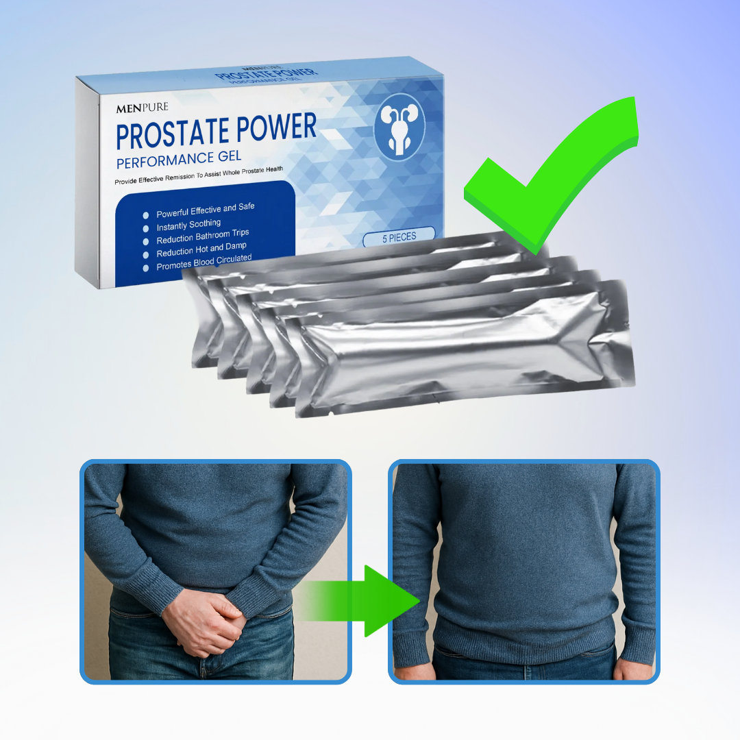 Menpure Prostate Power Performance Gel | Fast-Acting Support for Strong Erections & Maximum Endurance