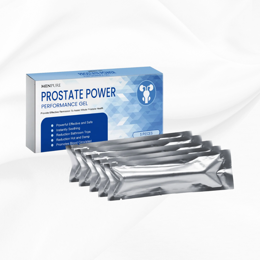 Menpure Prostate Power Performance Gel | Fast-Acting Support for Strong Erections & Maximum Endurance